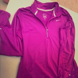 Nike zip pullover